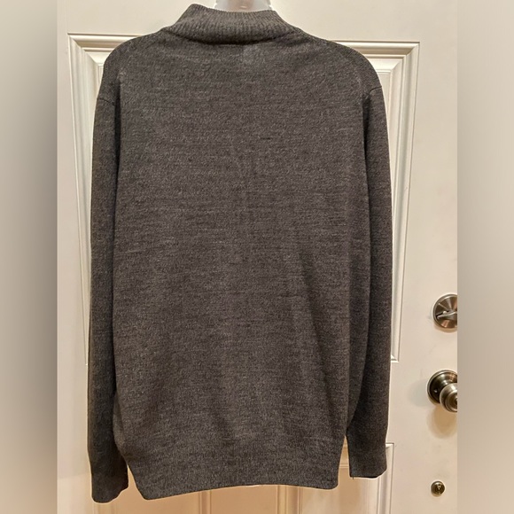 💙Men’s Docker’s Size Large knit Pull over Sweater with zipper opening. - Picture 5 of 9